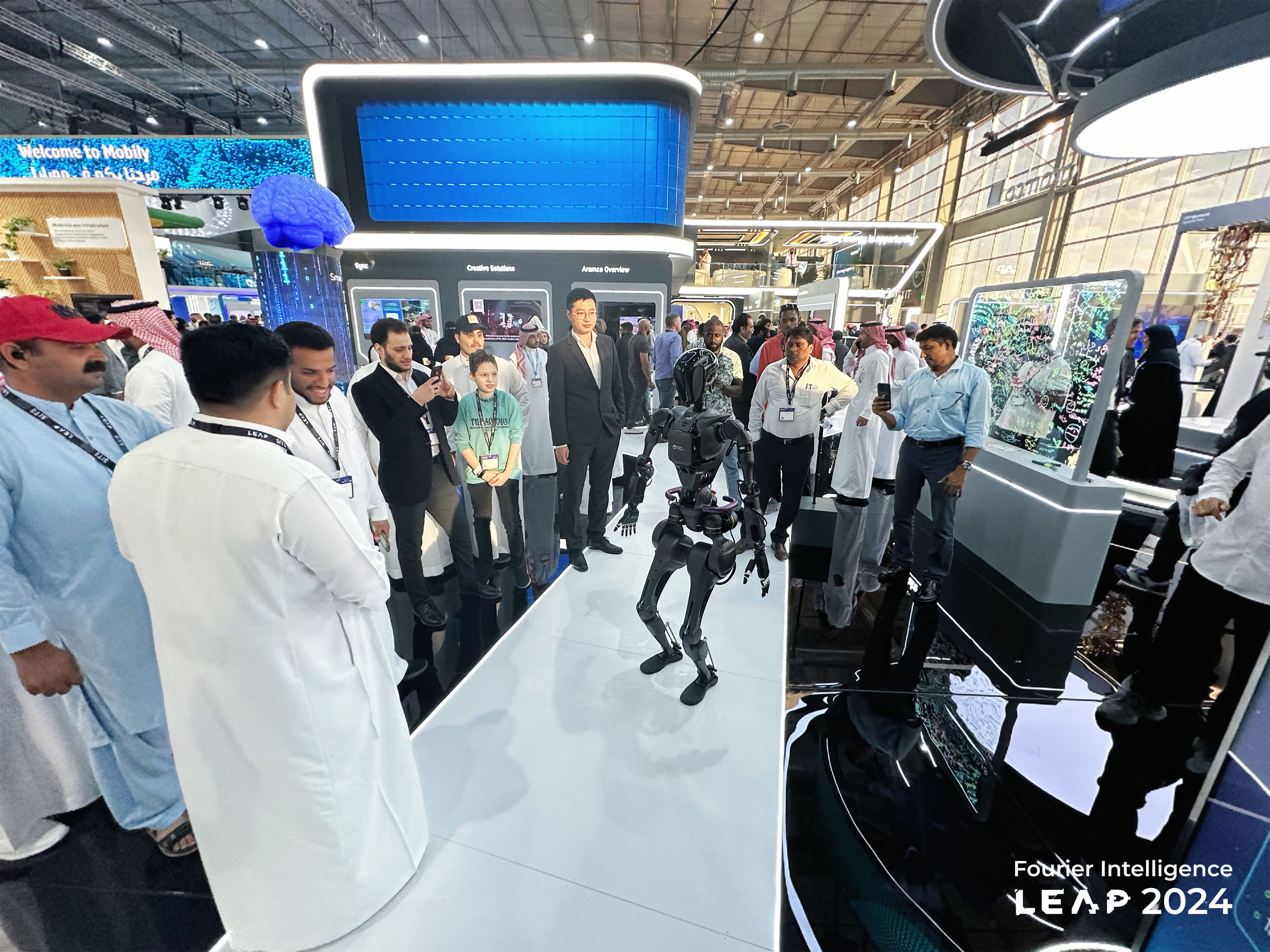 LEAP 2024：Fourier GR-1闪耀亮相沙特