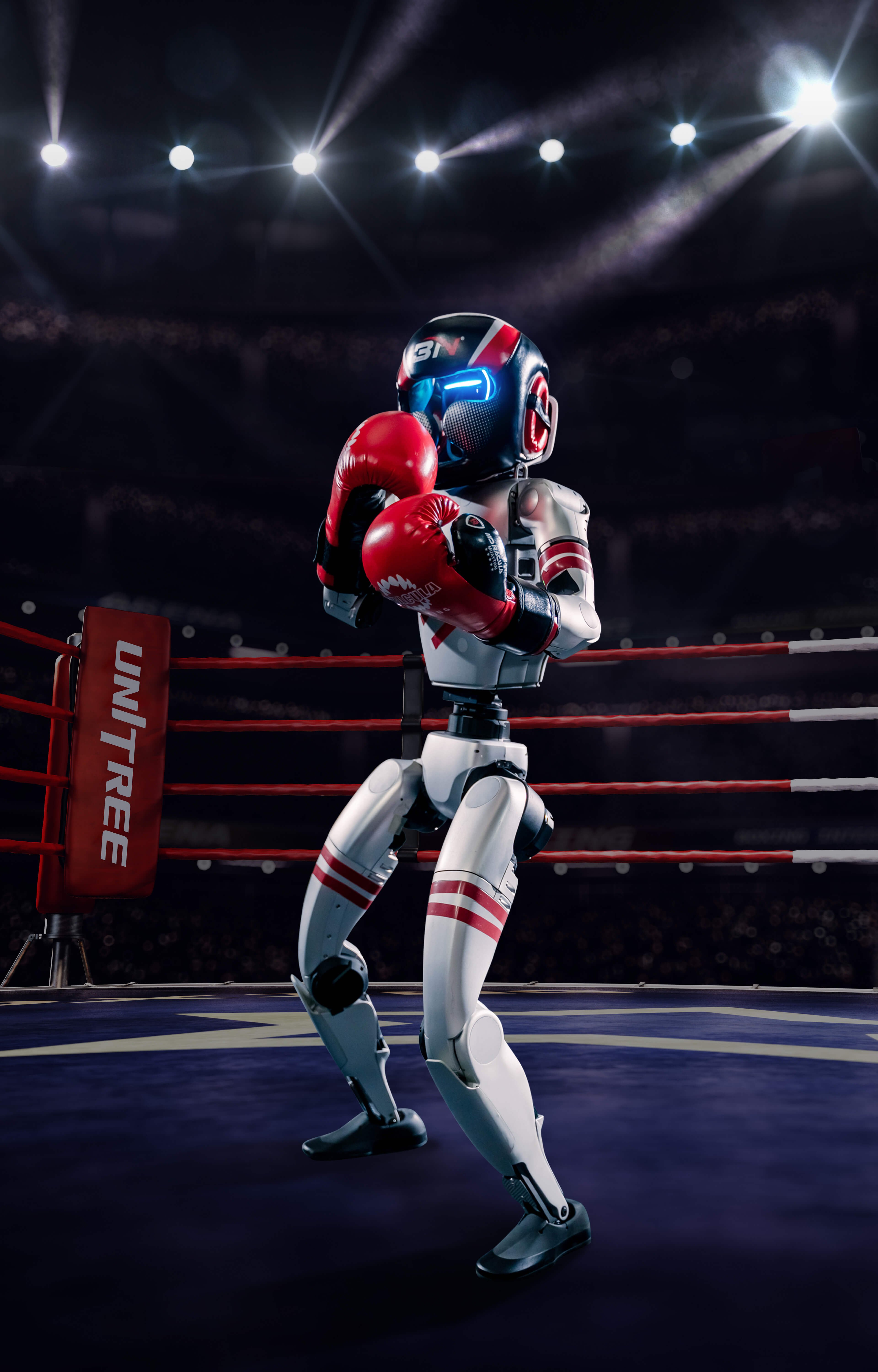 unitree-g1-boxing 产品素材 1