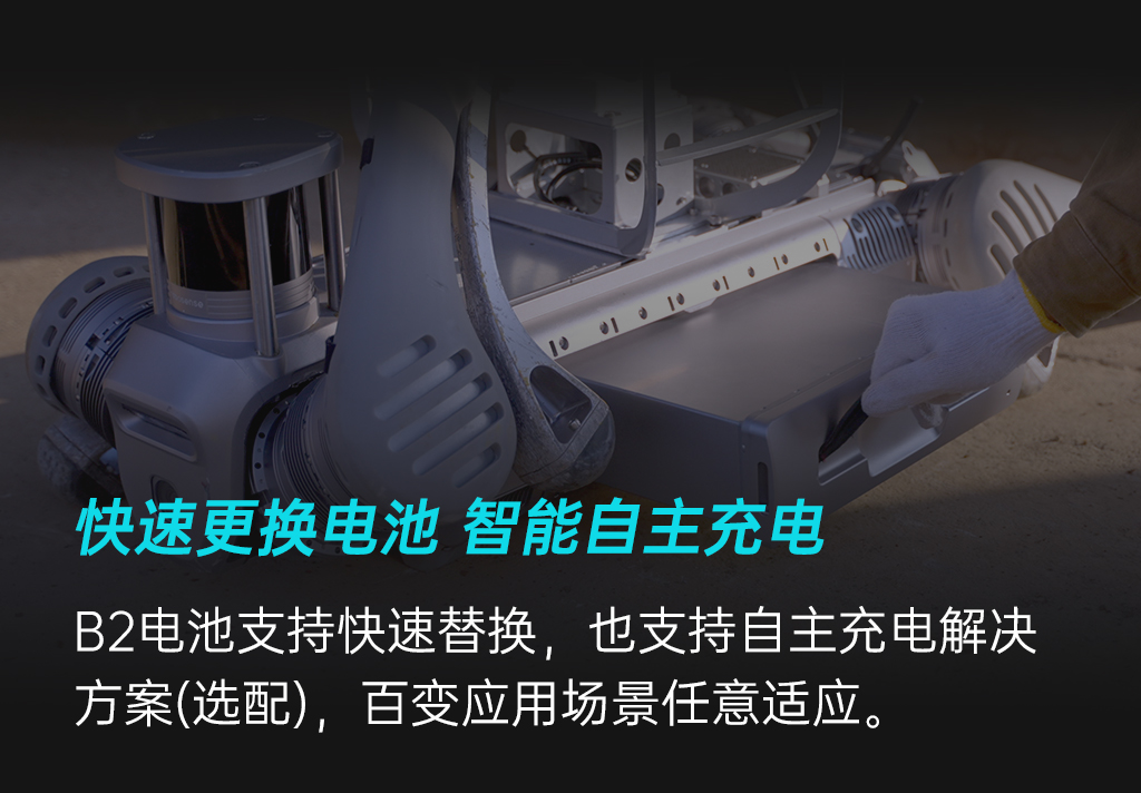 宇树发布丨Unitree B2 突破极限 超进化！