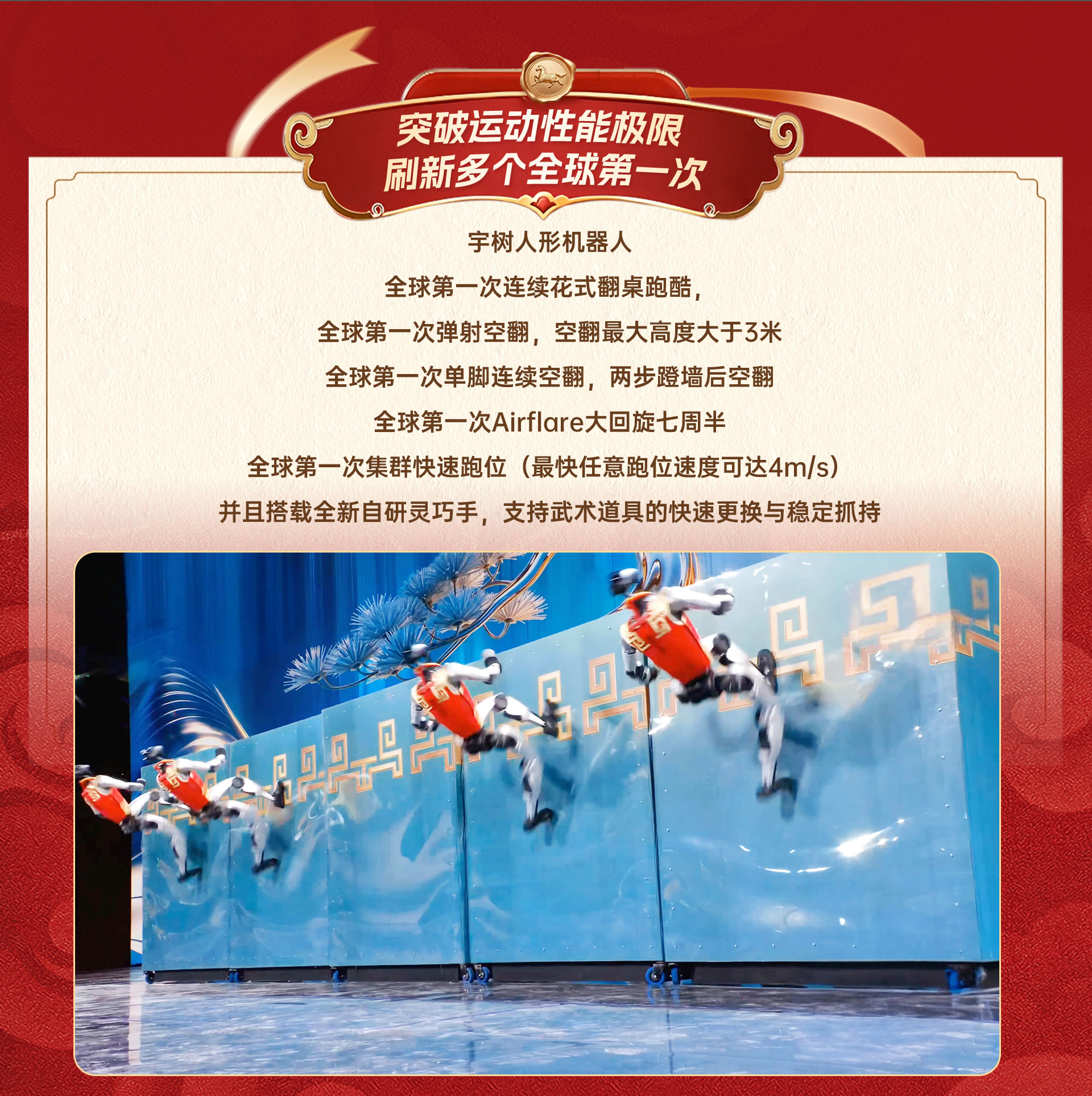 以武会春，宇树春晚机器人马年秀出“赛博真功夫”